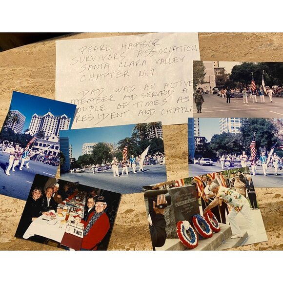 Vintage Pearl Harbor & VC-27 Saints Reunion Photos - Picture 1 of 8